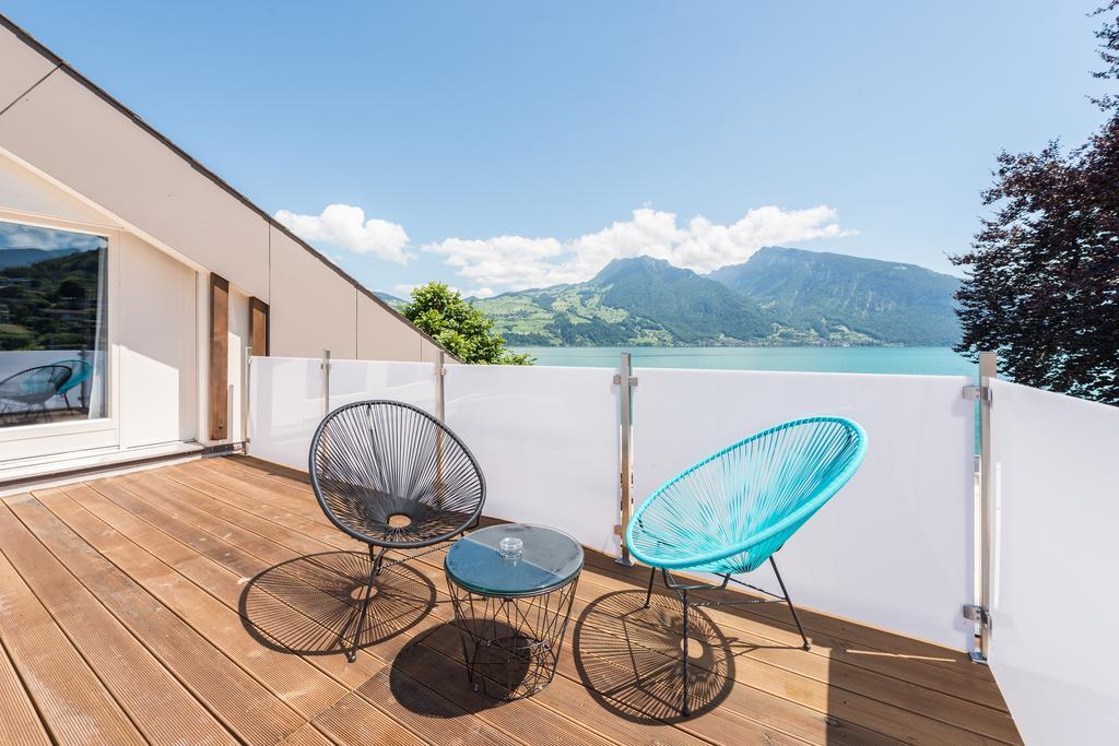 Boutique Hotel Riviera Spiez Pokoj fotografie